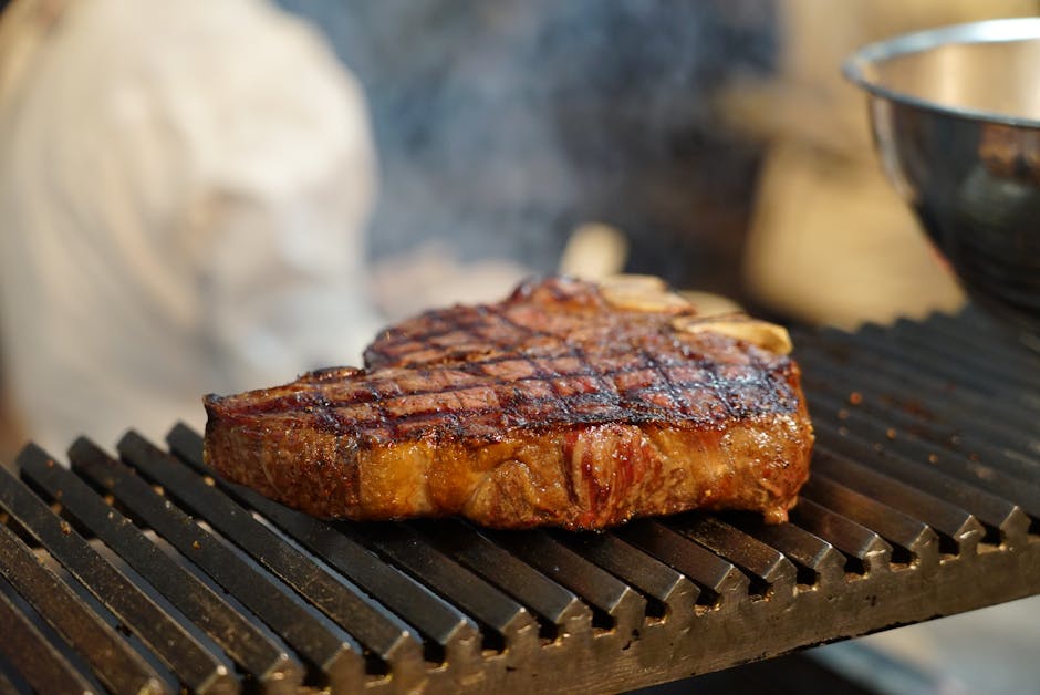 Tables grills individuelles en action au Naama Grill